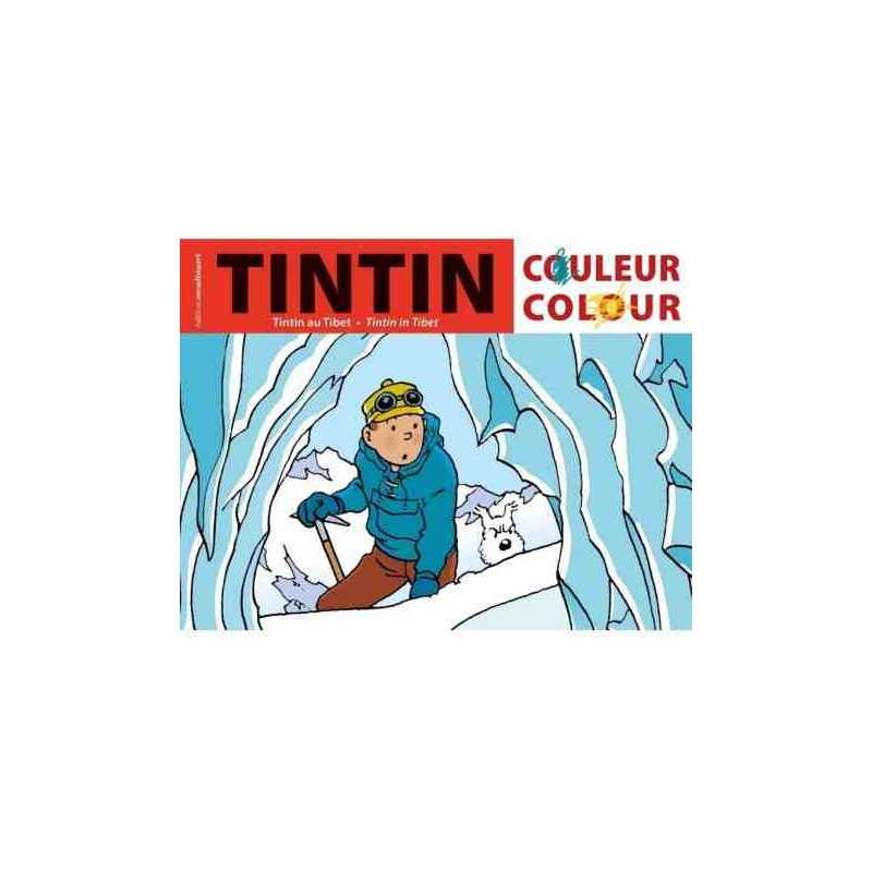 ALBUM PARA COLOREAR TINTIN EN EL TIBET